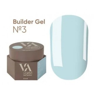 Гель моделюючий Valeri Builder Gel № 03 Blue 15 мл