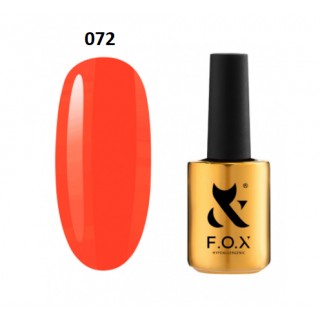 База F.O.X Spectrum Rubber Base 072 оранжево-кораловий 14 мл