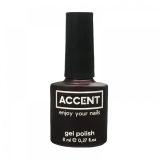 Топ каучуковий для гель-лаку Accent Rubber top coat 8 мл