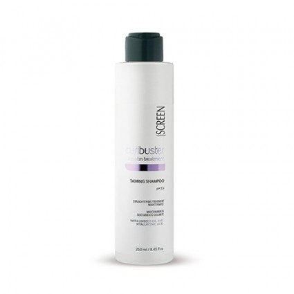 Screen Curlbuster keratin treatment taming/Шампунь для догляду після кератинового випрямлення, 250 мл