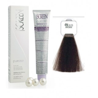 Крем-фарба без аміаку Screen Purease Color Cream 4N (4.0) 100 мл