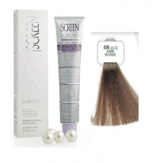 Крем-фарба без аміаку Screen Purease Color Cream 6N (6.0) 100 мл