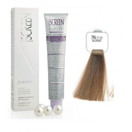 Крем-фарба без аміаку Screen Purease Color Cream 7N (7.0) 100 мл Крем-фарба без аміаку Screen Purease Color Cream 7N (7.0) 100 мл
