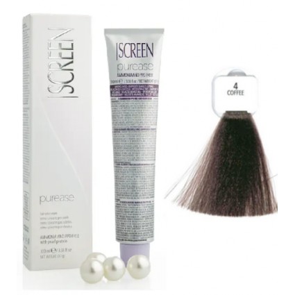 Крем-фарба без аміаку Screen Purease Color Cream 4 Coffee 100 мл