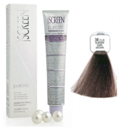 Крем-фарба без аміаку Screen Purease Color Cream 3R (3.4) 100 мл