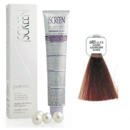 Крем-фарба без аміаку Screen Purease Color Cream 6RD (6.43) 100 мл Крем-фарба без аміаку Screen Purease Color Cream 6RD (6.43) 100 мл