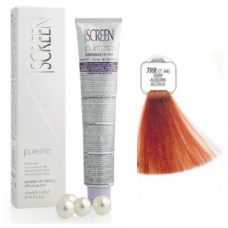 Крем-фарба без аміаку Screen Purease Color Cream 7RR (7.44) 100 мл