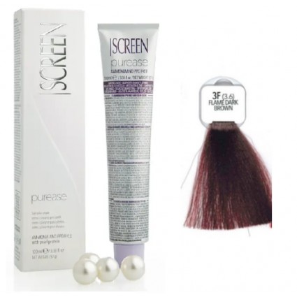 Крем-фарба без аміаку Screen Purease Color Cream 3F (3.6) 100 мл