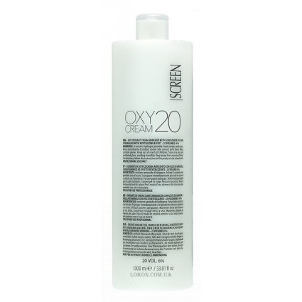 Oxidizing Кремова Емульсія Screen Oxy Cream 20Vol 6%, 1000 мл