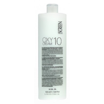 Oxidizing Кремова Емульсія Screen Oxy Cream 10Vol 3%, 1000 мл