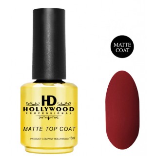 Топ матовий HD Hollywood Matte Top Coat New 16 мл