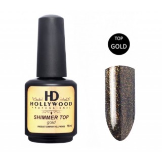 Топ HD Shimmer Top GOLD 16 мл