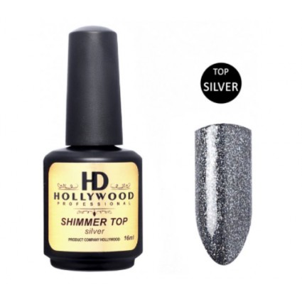 Топ HD Shimmer Top SILVER 16 мл