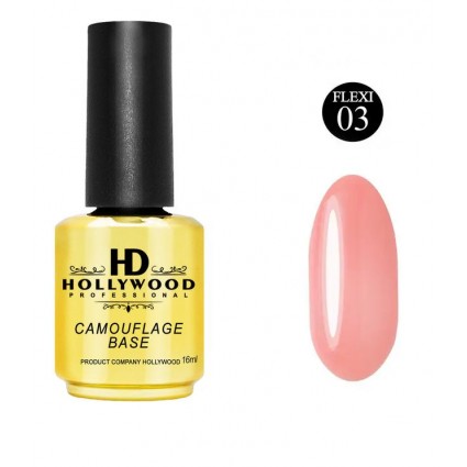 Камуфляжна база HD Hollywood Camouflage FLEXI Base 03 світло рожевий 16 мл