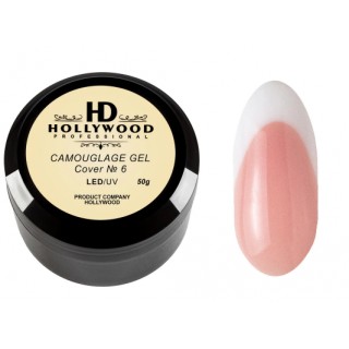 Гель Hollywood Camouflage LED Gel Cover №6 50 мл