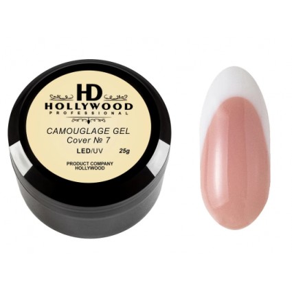 Камуфлюючий гель Hollywood Camouflage LED Gel Cover №7 25 мл