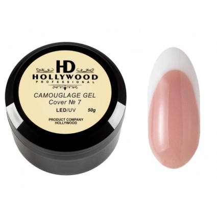 Камуфлюючий гель Hollywood Camouflage LED Gel Cover №7 50 мл