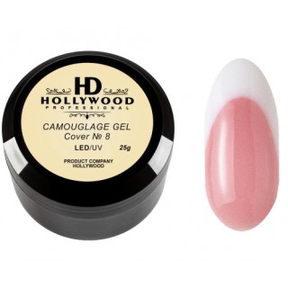 Камуфлюючий гель Hollywood Camouflage LED Gel Cover №8 25 мл