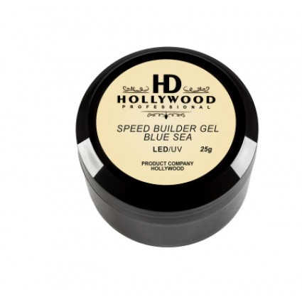 Гель Hollywood Speed Builder Gel Led Blue sea 25 мл