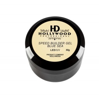 Конструувальний гель Blue Sea Прозоро-блакитний HD Hollywood 50 мл