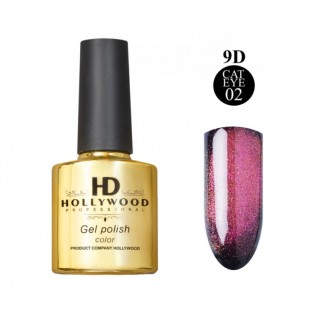 Гель-лак HD Hollywood Cat Eye 9D №002 8 мл