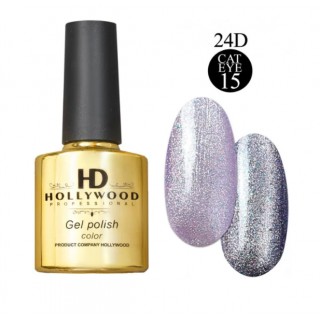 Гель лак HD Hollywood Котяче око Cat Eye 9D №015 8мл