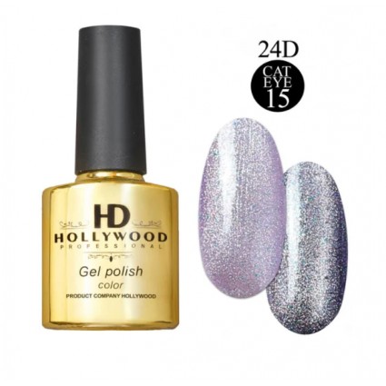 Гель лак HD Hollywood Котяче око Cat Eye 9D №015 8мл
