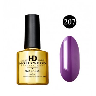 Гель-лак HD Hollywood 207 Фіолетовий Щільний 8 мл