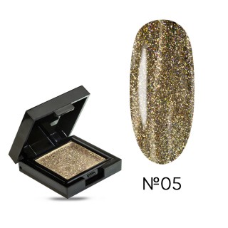 Гель F.O.X Mystic Gel No005 Золотий світлячий 5 мл