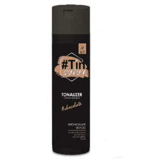 Тонуючий шампунь для волосся TIN COLOR Шоколадна глазур 5/7 250 мл