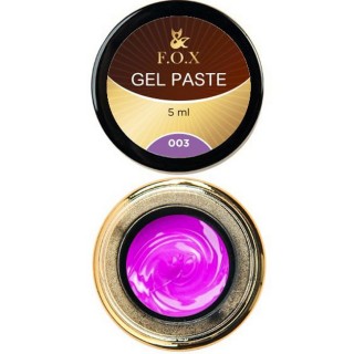 Гель-паста F.O.X Gel paste 003 фіолетовий 5 мл