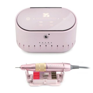 Фрезер BUCOS Nail Drill X3 Pro Light Pinkl 65W 35000 об