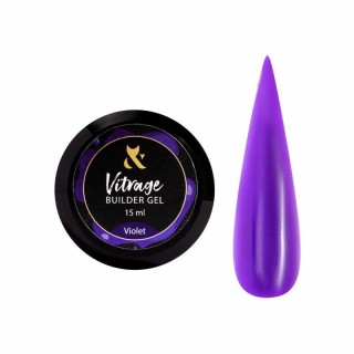 Будівельний гель вітражний F.O.X Vitrage Builder gel Violet 15 мл
