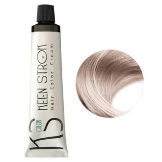 Крем-фарба для волосся Keen Strok Hair Color Cream 9.1 (дуже світлий попелястий блонд) 100 мл