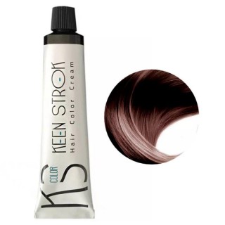 Крем-фарба для волосся Keen Strok Hair Color Cream 5.99 (насичений світлий шоколадно-коричневий) 100 мл
