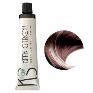 Крем-фарба для волосся Keen Strok Hair Color Cream 7.21 Перламутровий попелястий блондин 100 мл
