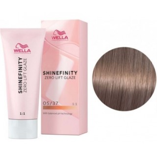 Фарба для волосся Wella Shinefinity 05/37 світло-коричневий золотисто-коричневий 60 мл