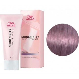 Фарба для волосся Wella Shinefinity 06/6 темно-русявий фіолетовий 60 мл