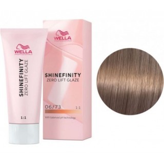 Фарба для волосся Wella Shinefinity 06/73 темно-русявий коричнево-золотий 60 мл
