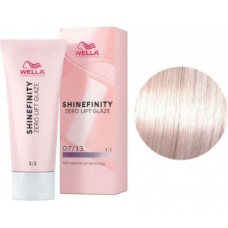 Фарба для волосся Wella Shinefinity 07/13 середній блондин попелясто-золотий 60 мл