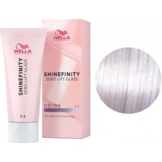 Фарба для волосся Wella Shinefinity 08/98 світлий блондин сандре перлинний 60 мл
