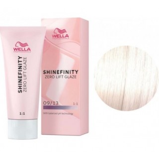 Фарба для волосся Wella Shinefinity 09/13 дуже світлий блондин попелясто-золотий 60 мл