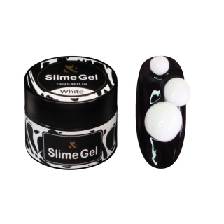 Гель-жовочка для дизайну F.O.X Slime Gel White 10 мл