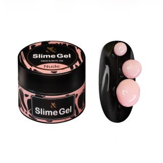 Гель-жуйка для дизайну F.O.X Slime Gel Nude 10 мл