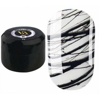 Гель-павутинка Vaлерi Spider Gel 06 чорний 5 мл