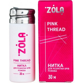 Нитка для розмітки брів Zola Рожева 30 м