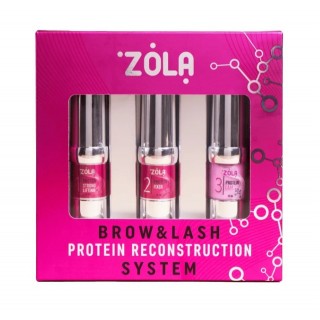Набір для ламінування Zola Brow&Lash protein reconstruction system