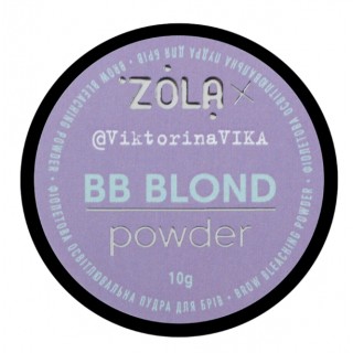 Пудра освітлювальна фіолетова для брів Zola Viktorina Vika BB Powder 10 г