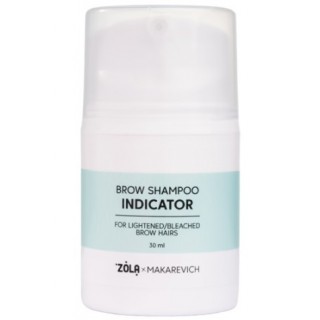 Шампунь індикатор для брів ZOLA x Makarevich - Brow Shampoo Indicator 30 мл