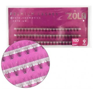 Вії в пучках Zola 10D 9 mm